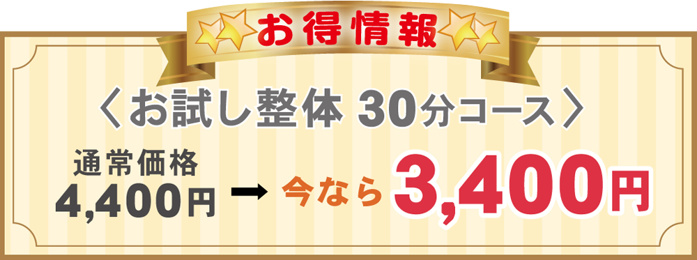 お得なクーポン